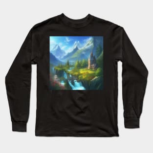 Wizard's Respite at the End of the World Long Sleeve T-Shirt